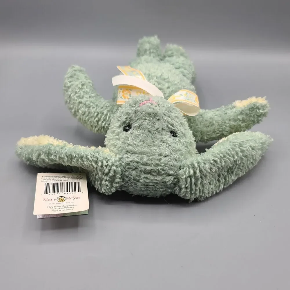 Mary Meyer Bunny Plush Easter Floppy Baby Green Gift Blush Rabbit With Tag